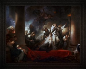 Coresus and Callirhoe by Jean-Honore Fragonard Old Masters Classical Fine Art Reproduction